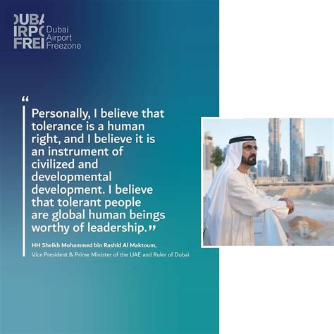 Sheikh Mohammed Bin Rashid Quotes On Tolerance