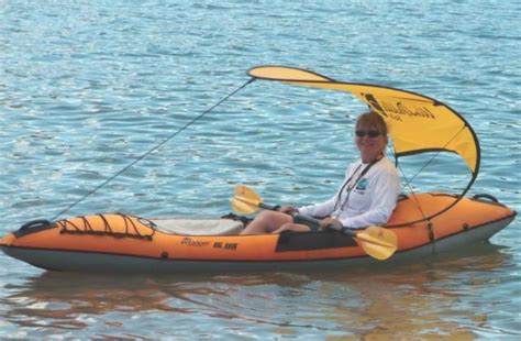 Kayak canopies provide shelter when it rains but it's advisable that you make your way back to shore as kayaking in stormy weathers can be dangerous. Kayak Canopy Diy & Surfing Kayak Canoe Boat Top Kit ...