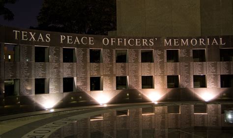 Texas Peace Officers Memorial State Capitol Grounds Flickr