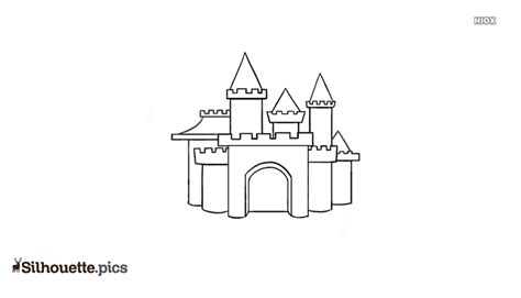 Sleeping Beauty Castle Cinderella Castle Drawing Disney Princess Clip