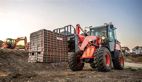 Kubota Updates Wheel Loader Lineup With New R540 R640 Models Compact
