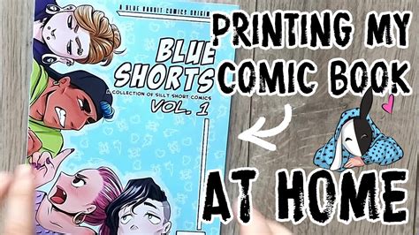 Print Your Comic At Homehow To Print A Comic Book Youtube