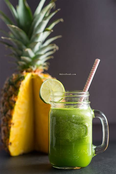 kale juice pineapple recipe recipes easy healthy booster energy perfect start juices juicer drink cocktail minutes ready simple adorefoods