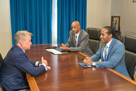 Photos State Minister Terrelonge Meets With Jamaica’s Honorary Consul In Uruguay Jamaica
