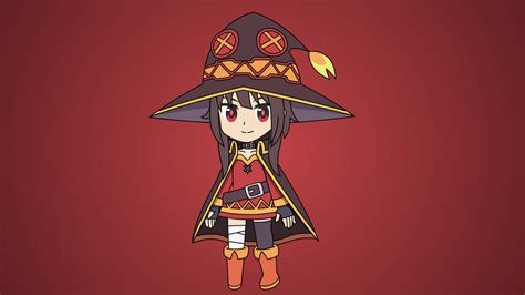 Megumin Isekai Quartet Style Puppet Preview By The Sonic X On Deviantart
