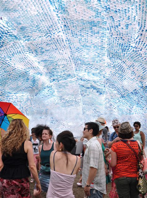 Gallery Of Studiokcas Head In The Clouds Pavilion Opens
