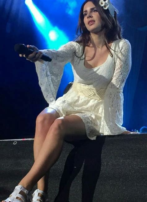 Lana Del Rey At The Moon And Stars Festival In Locarno Switzerland Ldr
