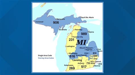 10-digit dialing will soon be required for all calls in Michigan's 616, 810, 906 and 989 area ...