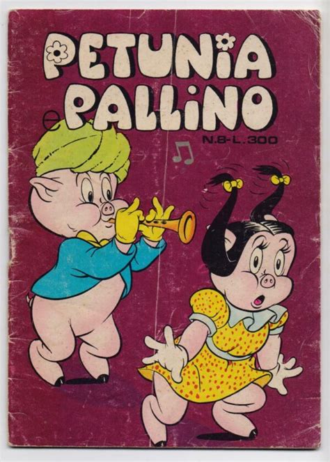 Petunia E Pallino N8 Porky Pig Warner Bros Looney Tunes Cenisio