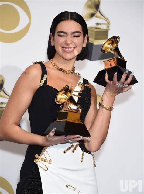 Photo Dua Lipa Wins Awards At The 61st Grammy Awards In Los Angeles Lap201902101026