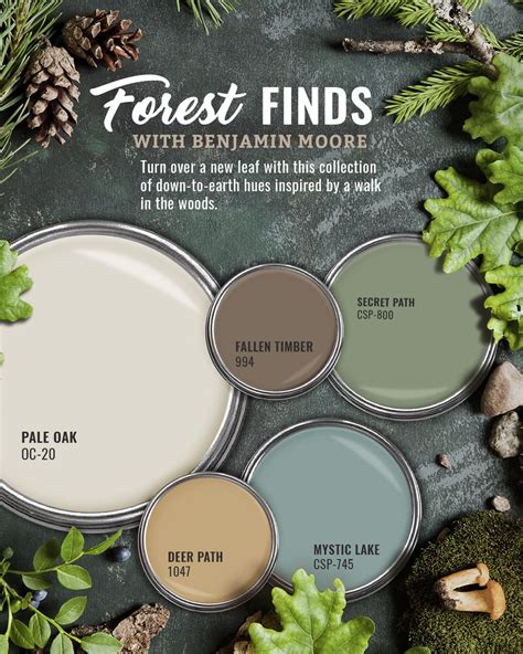 Benjamin Moore Forest Green Paint Color Scheme Interiors By Color