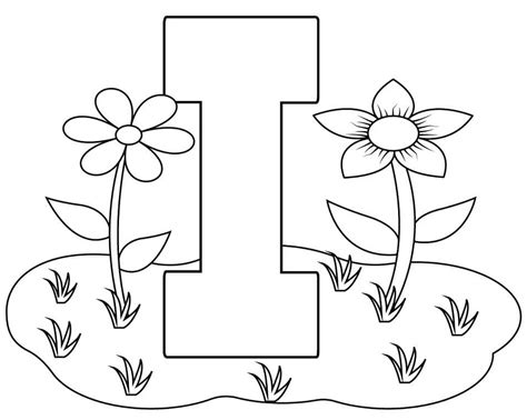 I Coloring Pages Printable Coloring Pages
