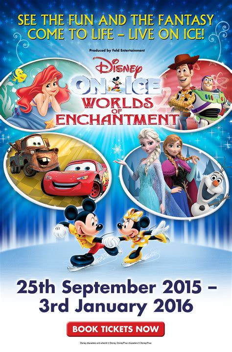 Billetter Til Disney On Ice Presents Worlds Of Enchantment Glasgow