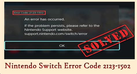 Nintendo Switch Error Code Archives Fix Pc Errors