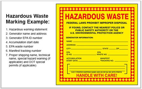 Hazardous Waste Labeling And Marking Quick Tips SafetyNow ILT