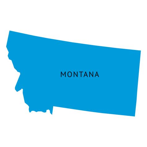 The source also offers png transparent images free: Montana state plain map - Transparent PNG & SVG vector file