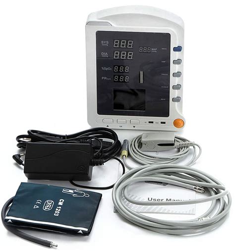 Factory Hot Cms5100 Vital Sign Patient Monitor 3 Parameters Nibpspo2