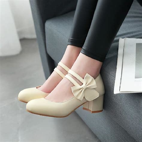 Sweet Bowknot Heels Shoes On Storenvy