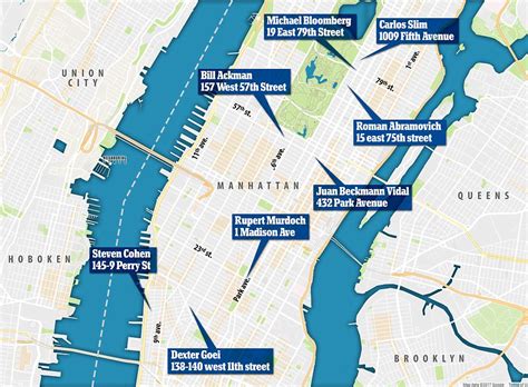 Where The Worlds Richest Live In Manhattan Daily Mail Online