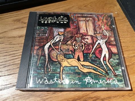 Lovehate Wasted In America Cd 1992 Glam Metal Hard Rock Jizzy