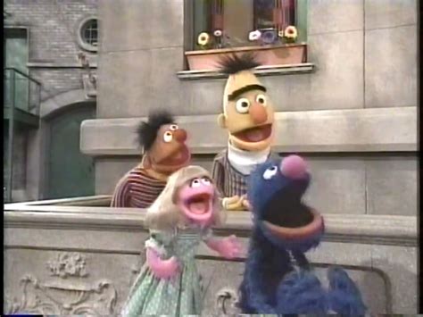 Ernie Bert Grover And Prairie Dawn In Sesame Street All Star Th
