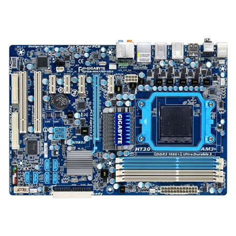 Cpu's made for am3 will work on am3+ motherboards, but am3+ cpu's will not work on an am3 motherboard. Gigabyte GA-MA770T-US3 Socket AM3 DDR3 AMD Motherboard ...