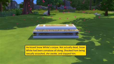 She was so fair that she was named snow white. 2cool4u_1 Story (SHORT) : Snow White - The Sims 4 General ...