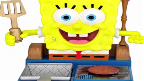 Spongebob Squarepants Talking Krabby Patty Maker Toys Review Youtube