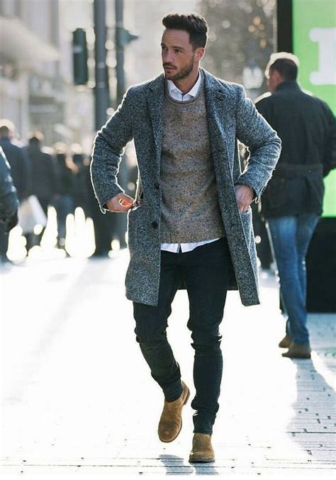 35 gorgeous men s winter outfits ideas to keep warm and still looks gentle winter outfits men