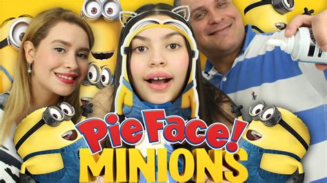 Minions Pie Face Game Despicable Me Edition 2017 Youtube