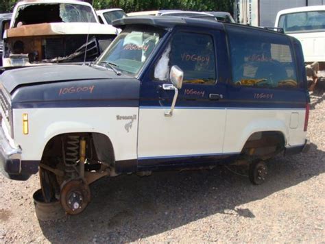 Gallery Salvage Inventory Ford Broncos 87 Bronco Ii
