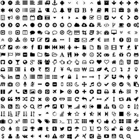 Font Awesome Icons Fonts Icon Icon Font