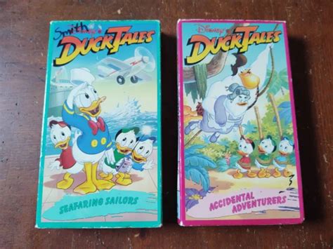 Disneys Ducktales Duck Tales Cartoon Vhs Tape Lot 849 Picclick