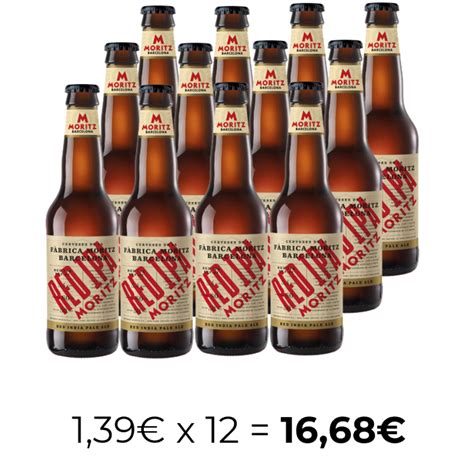Moritz Red Ipa Pack De 12 Comprar Cervezas Online Venta De