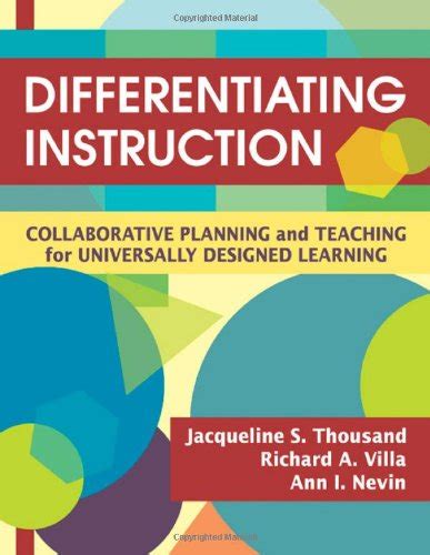 Differentiating Instruction Collaborative Planning And Teaching For