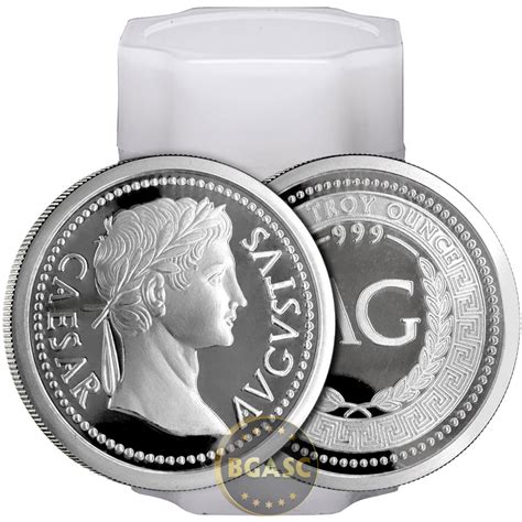 Buy 1 Oz Silver Rounds Caesar Augustus 999 Fine Silver Bullion 1 Oz
