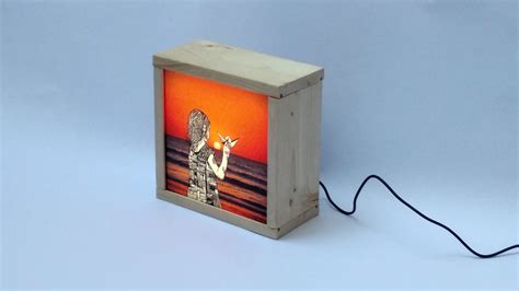 Caja De Luz Con Foto Personalizada 20 X 20 Cm Cajas De Luz Del Barquito
