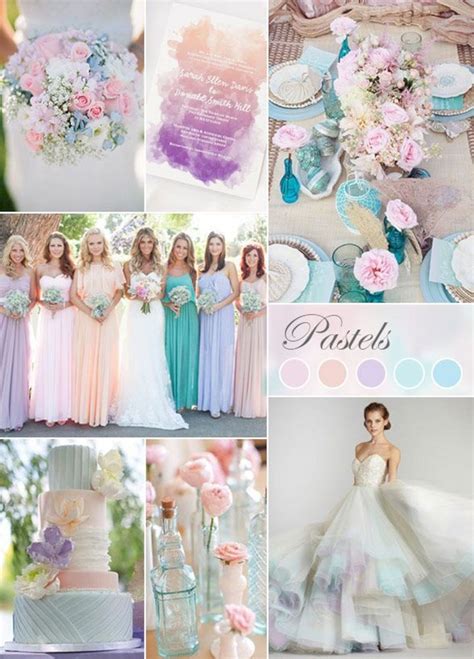 20 Inspired Pretty Wedding Color Ideas That Look More Awesome Wedding Theme Colors Pastel