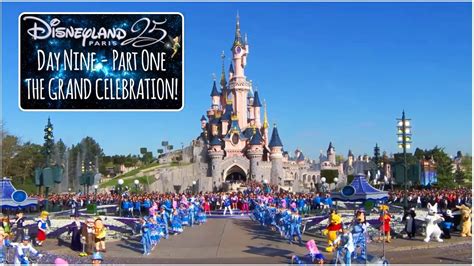 Disneyland Paris 25th Anniversary Vlogs Day 9 Part 1 The Grand
