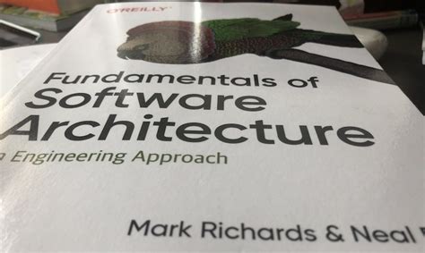 Book Notes Fundamentals Of Software Architecture