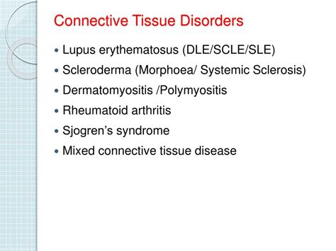 Ppt Connective Tissue Disorders Powerpoint Presentation Free