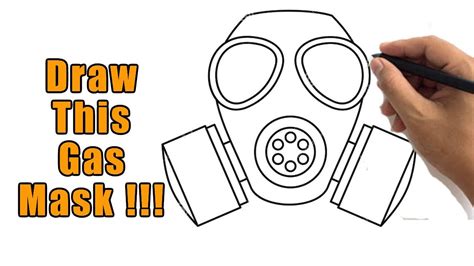 Easy Ww2 Gas Mask Drawing How To Draw A Gas Mask Really Easy Drawing