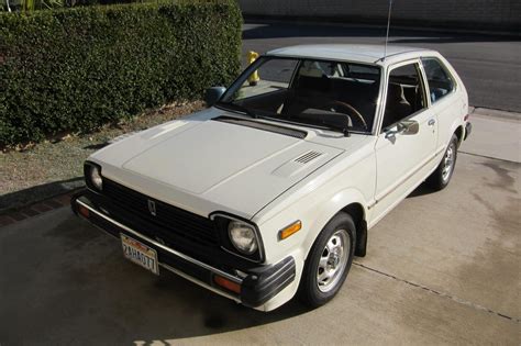 No Reserve One Owner 1981 Honda Civic Cvcc 5 Speed For Sale On Bat