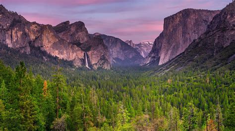 Nature Landscape Mountain Clouds Trees Forest Water California