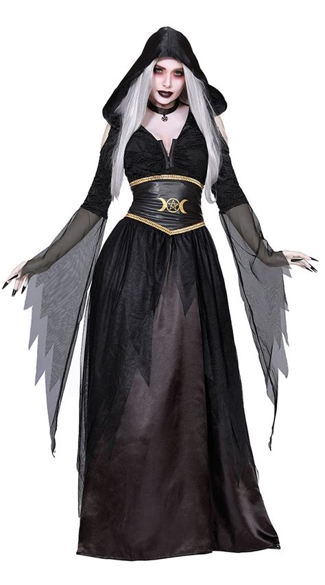 Pagan Witch Costume Black Witch Costume