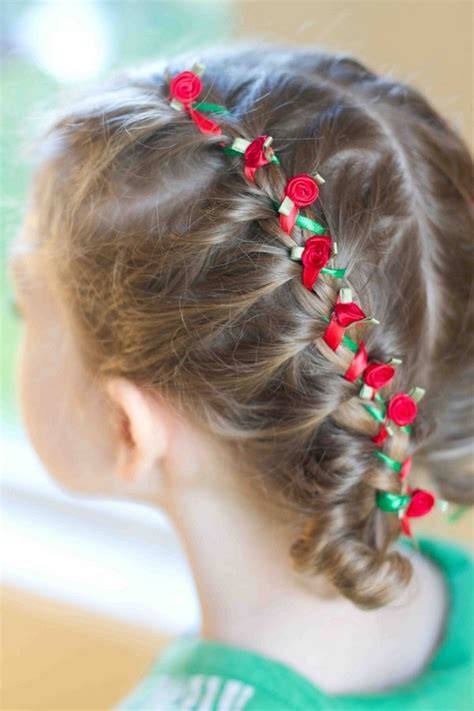 Cute Christmas Hairstyles For Little Girls Charming Ideas For Your