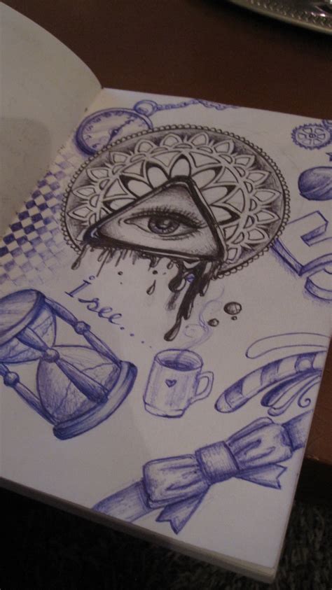 Ballpoint Pen Sketch Doodle Tumblr Sketches Cool Sketches Tattoo