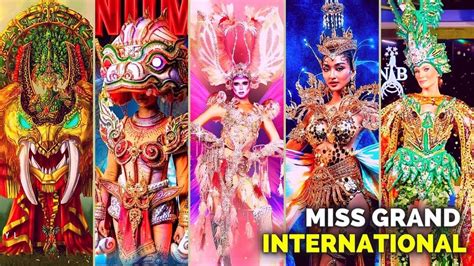 Miss Grand International 2022 National Costumes Youtube