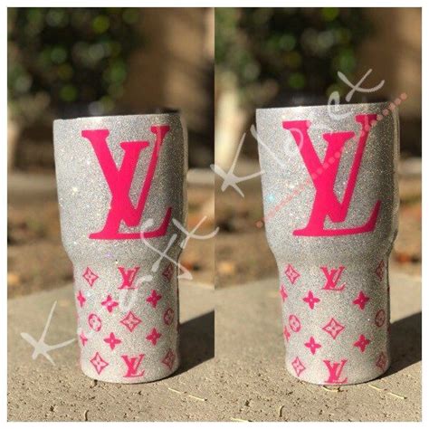Excited To Share This Item From My Etsy Shop Lv Glitter Tumbler