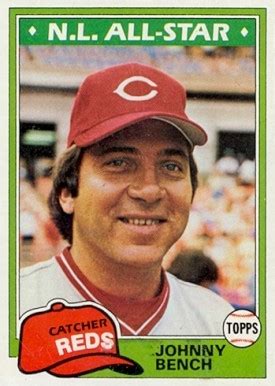Johnny bench's childhood bore little resemblance to justin's and josh's. 24 Johnny Bench Baseball Cards You Need To Own | Old Sports Cards